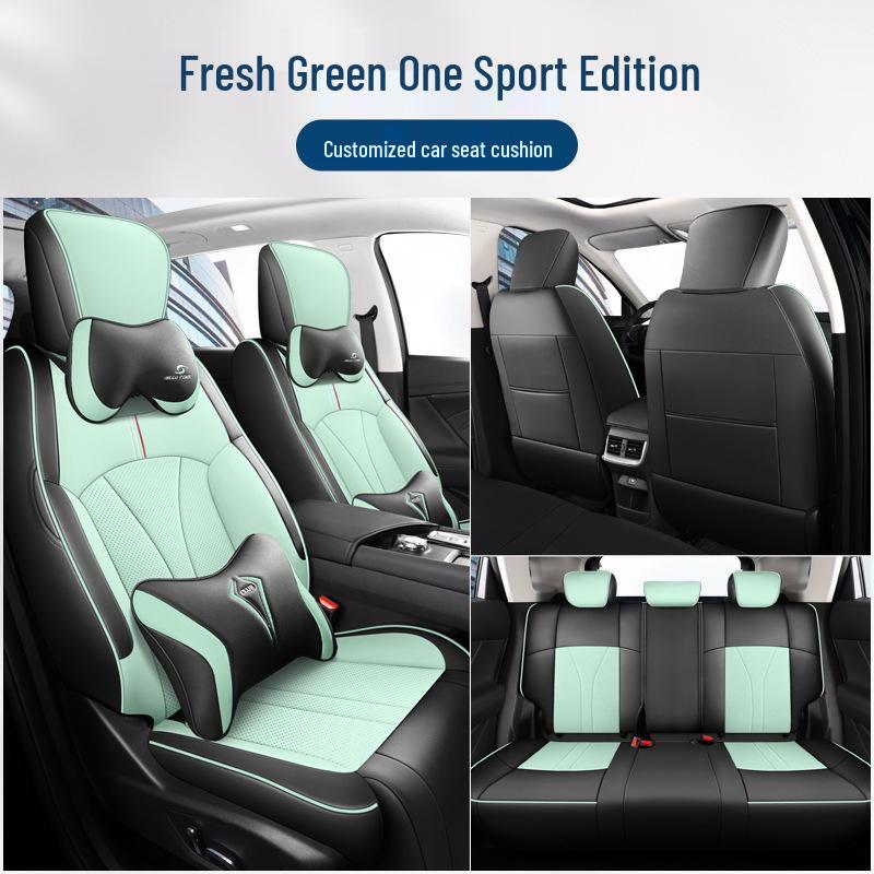 CLY Dongfeng Haoji Чехлы на автомобильные сиденья: Стильные, Спортивные, Кожаные Подушки для Всех Сезонов