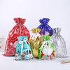 Christmas Gift Bag Pouches Extra Large New Year Gift Candy Bags Laser Printing For Christmas Package Decoration PE Xmas Bag