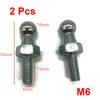 2Pcs M6 M8 Gas Strut End Fitting Connector Female Thread Ball Screw Bolt Pin Joint Valve for Car Boot Bonnet Fuel System Fittings7