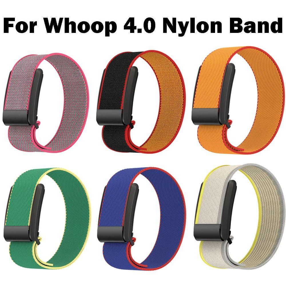 Adjustable Fitness Tracking Band Nylon Sports Wristband Replacement Strap for Whoop 4.0
