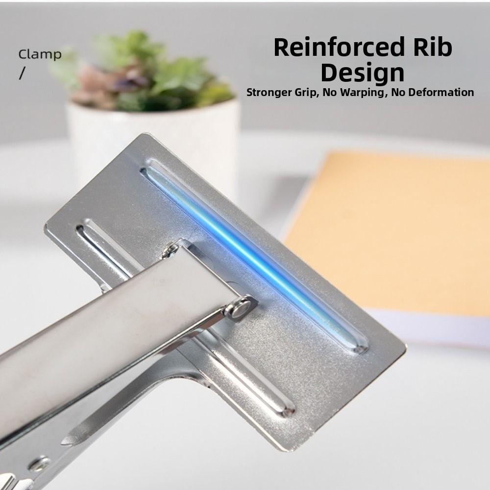 Steel Office Clip Large Document Binding Clip Voucher Binding Clamp Financial Office