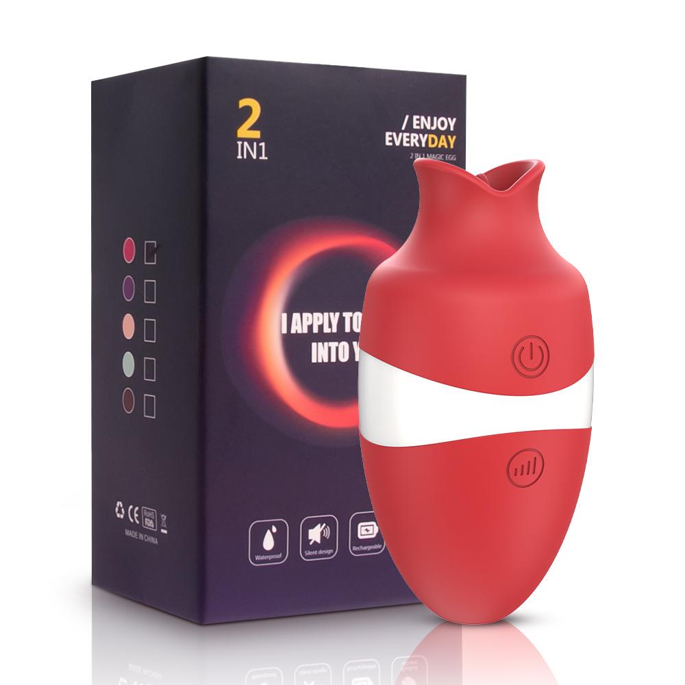 Сосание языка, облизывание, 2 в 1, вибраторы для женщин, стимулятор клитора, оральный сосок, вакуумная присоска для клитора, женские секс-игрушки для взрослых