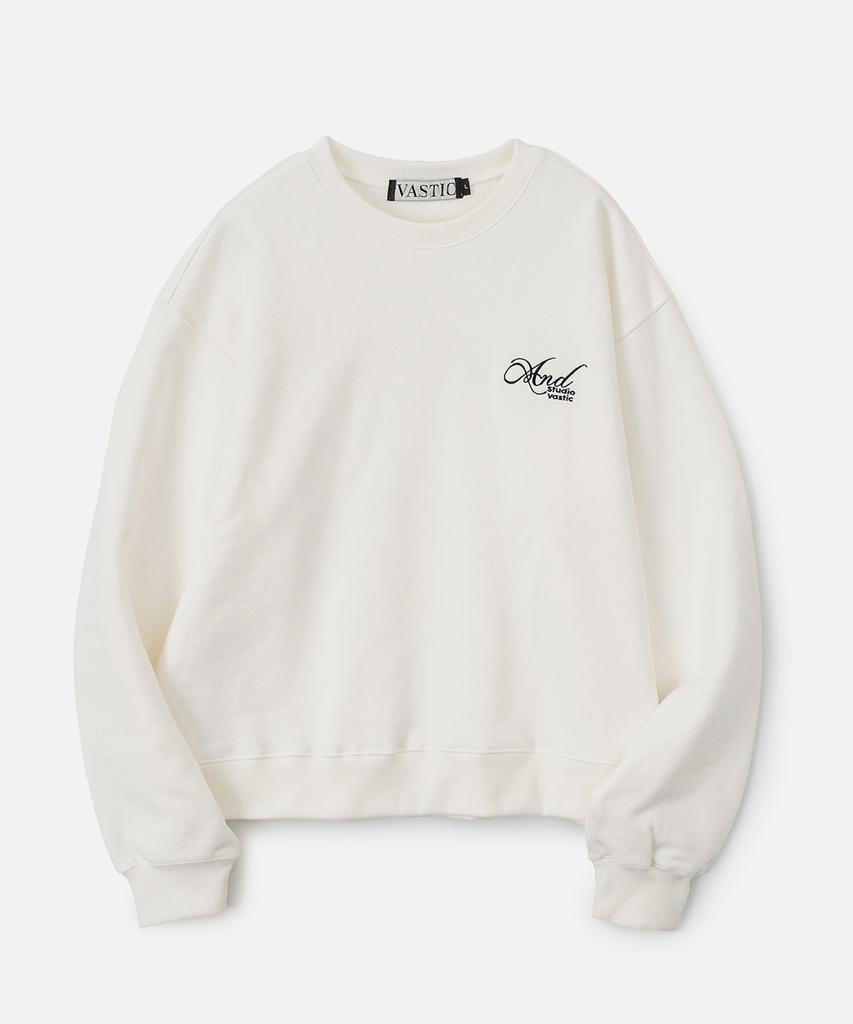 VASTIC And Setup Sweatshirt_Ivory