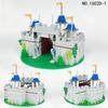 Jinzhi Medieval European Castle 1602D Architectural Model Children'S Building Block Toy Roman Scene