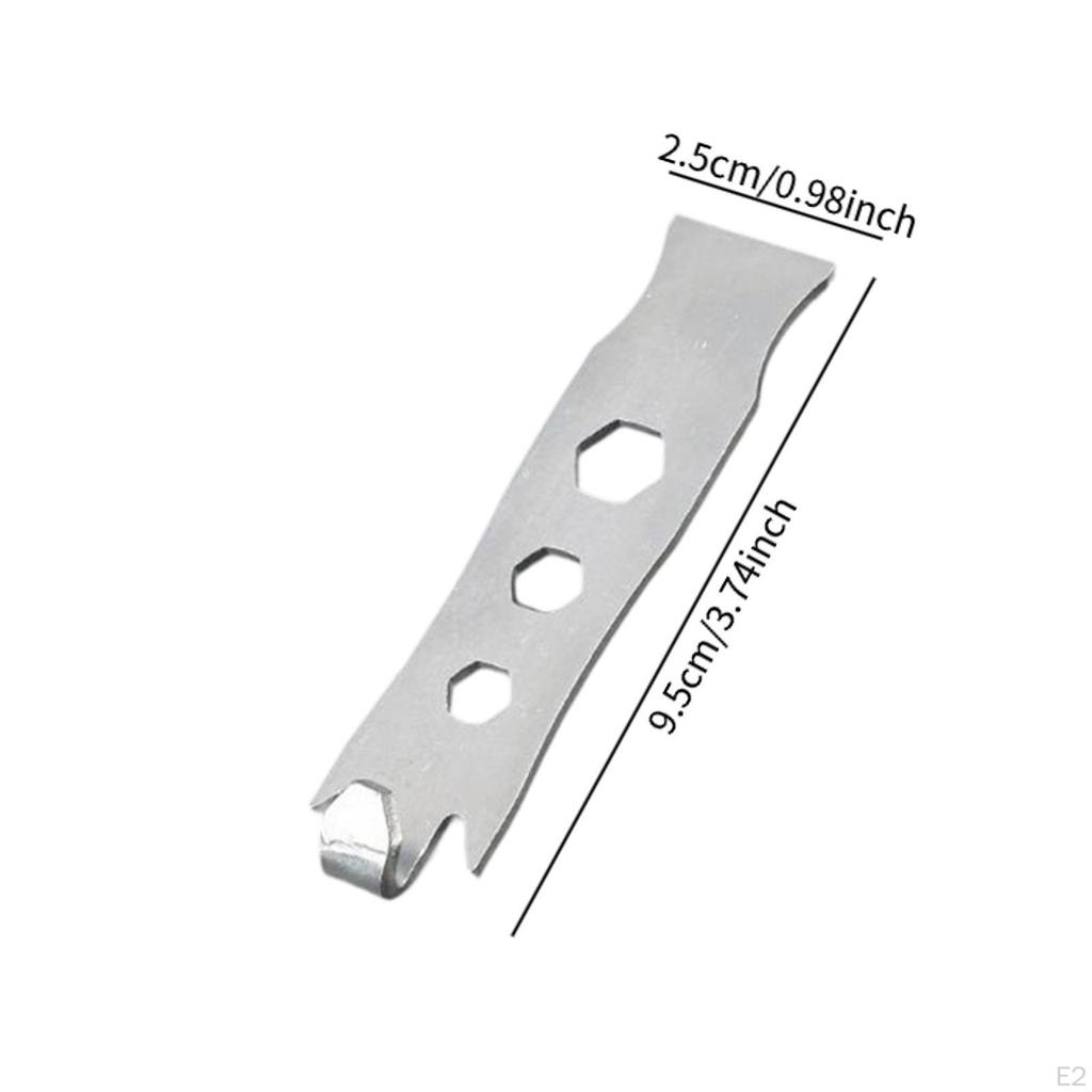 Barb Wire Twisting Device for T Post Clips Carbon Steel Construction