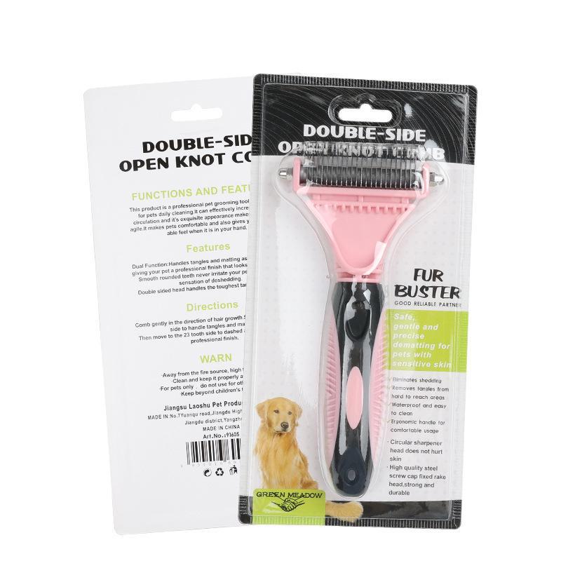 Расческа для удаления шерсти у собак и кошек - многофункциональный инструмент для ухода