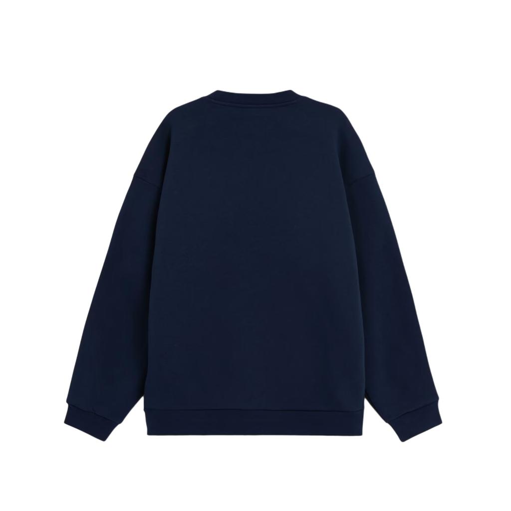 Adidas Originals X Oasis Collaboration 3-Stripes SS25 Fashion Round Neck Pullover Loose Long Sleeve Sweatshirt Unisex sweatshirt KT-3453
