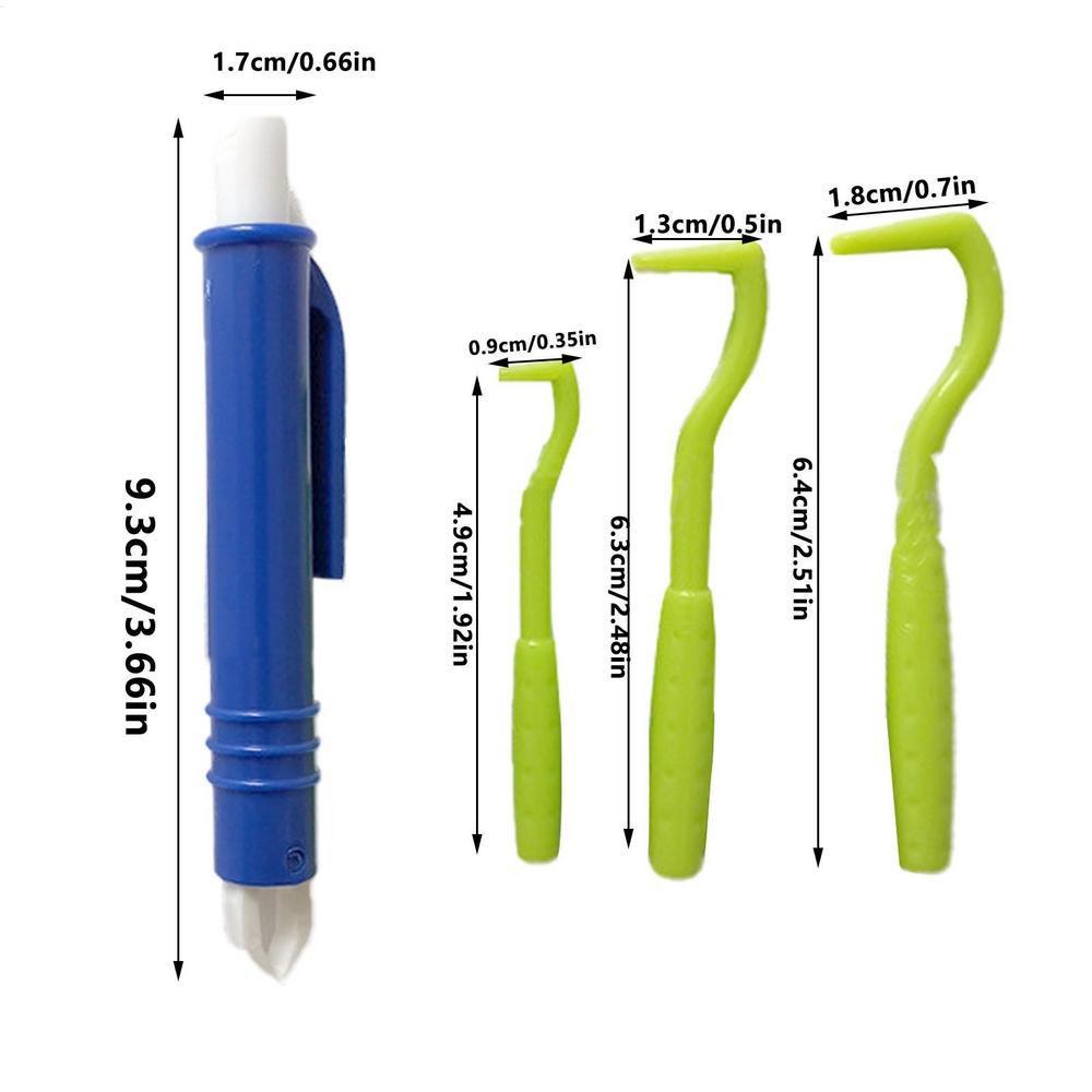 One Set Tick Remover Tool Effortlessly Ticks Fleas Remover Convenient Tick And Flea Remover Pet Cat Dog Tick Clamp Pet Supplies