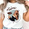 Футболка Sabrina Carpenter девушка графика аниме хип-хоп Панк уличная футболка Психоделика 80-е аниме Готическая эстетика хип-хоп