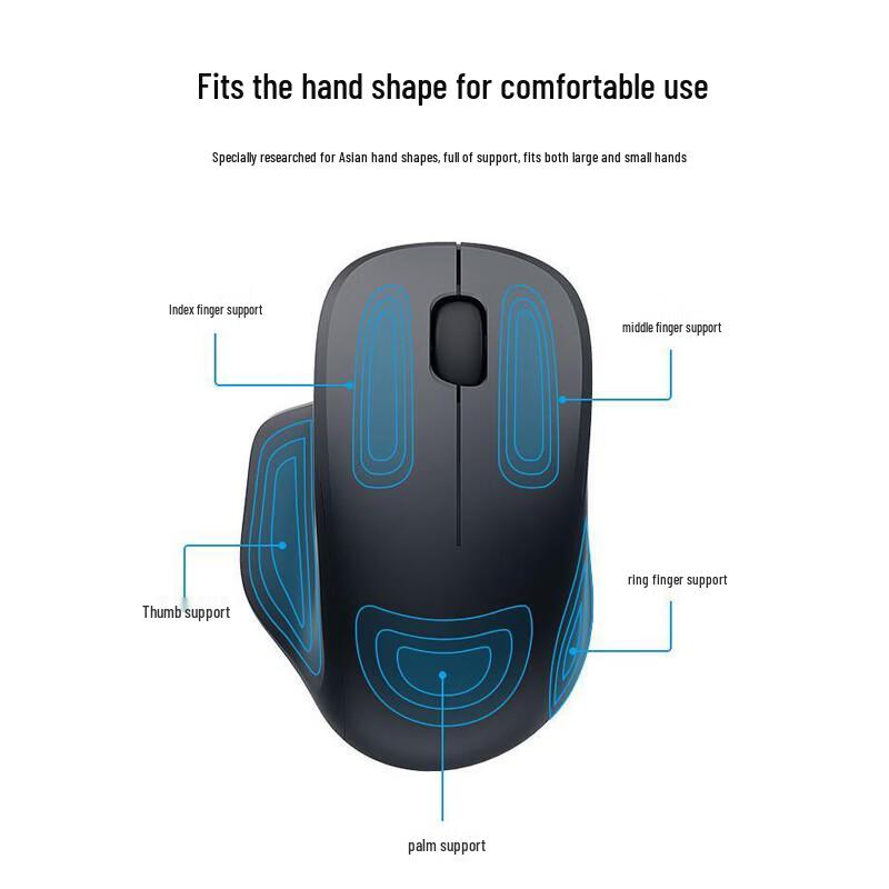Yikerai M02BK Wireless Mouse