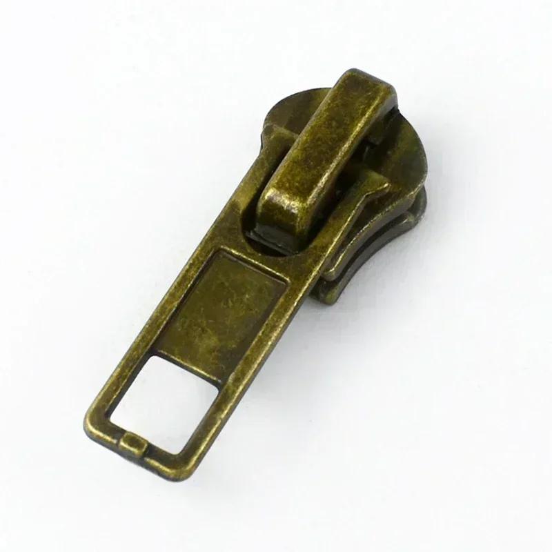 10/20 шт. 3# 5# Слайдер для молнии для металлических смоляных молний, сумка, одежда, обувь, декор, пуллер для молнии, головка, швейная фурнитура для одежды, застежка