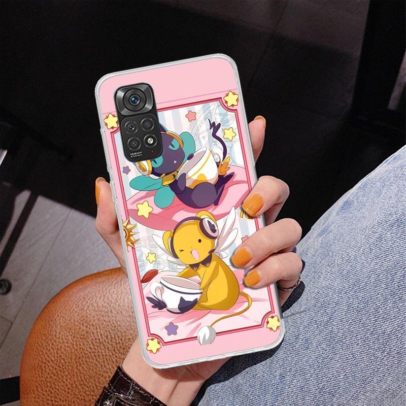CardCaptor Sakura Anime Phone Case For Xiaomi Redmi Note 15 14 13 12S 12 11 Pro Plus 14S 11S 11E 10 10S 11T 5G Personalized Cove