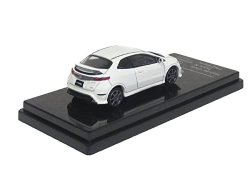 PARAGON scale Honda Civic Type R FN2 Euro Championship White RHD 1/64