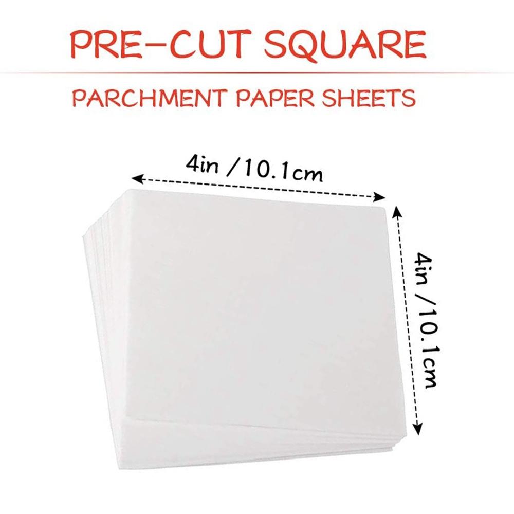 Paper Liner Sheets for Burger Press Baking Supplies Candy Wrapper Paper Patty Paper Cake Baking