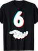 Localfunny 67 Six Seven Meme Couple Matching Halloween Costume T-Shirt - Vintage Style, Short Sleeve