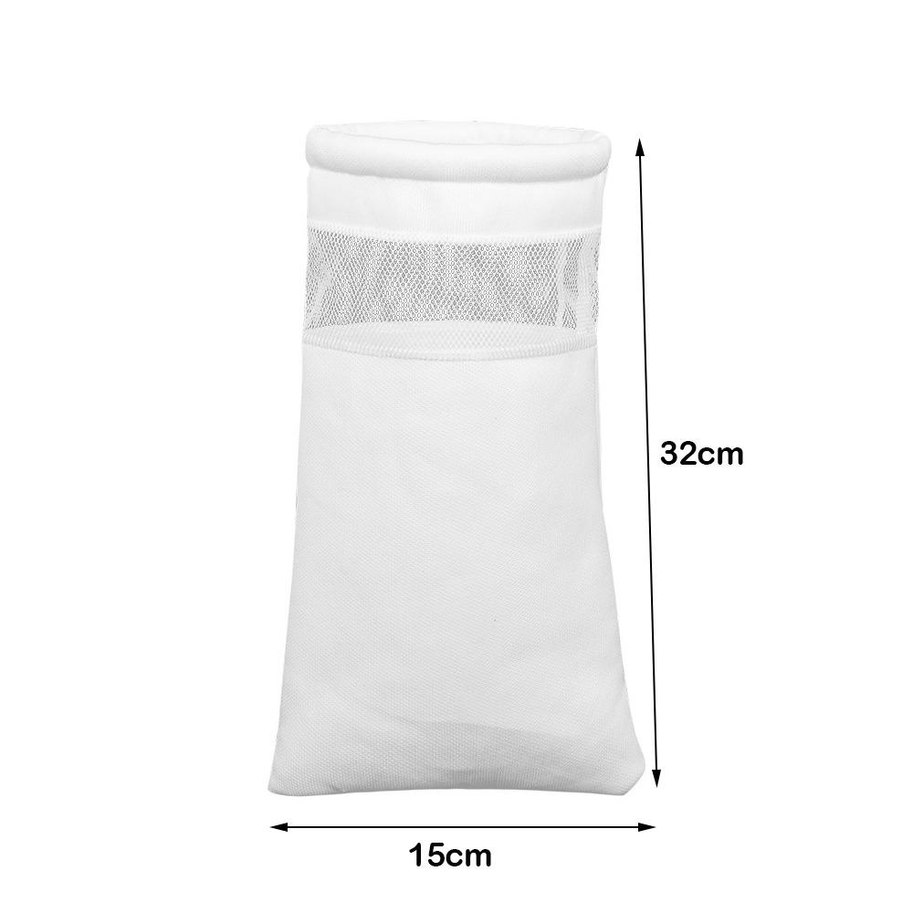 Reusable Fish Tank Filter Bag Washable Fish Tank Water Outlet Filter for Fish Tank Bottom Filter