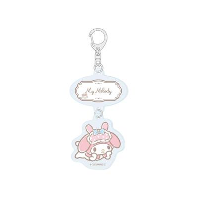 Персонажи Sanrio 10 My Melody [Официальный рисунок] Связанный акриловый брелок
