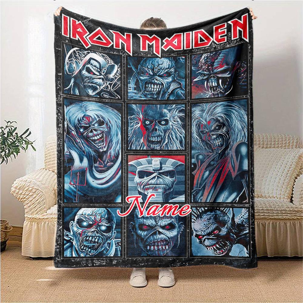 Custom Name Muppet Crossbow blanket for Couch & Bed, Plush Cozy Fuzzy Blanket Super Soft & Warm Blankets for Fall and Winter. 0908145