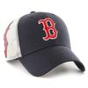 Кепка тракер Malvern MVP Boston Red Sox - 47 Brand - Мужская - Белая - Весна / Лето