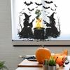 Halloween Witch Bat Bedroom Living Room Home Atmosphere Decoration Wall Stickers