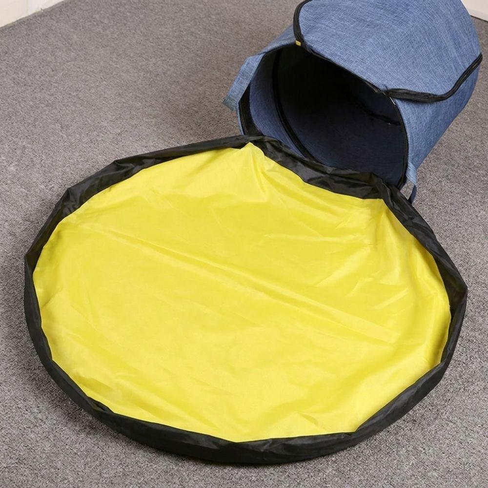 Large Capacity Game Mat Storage Bucket Hand-held Toy Storage Bucket  Living Room