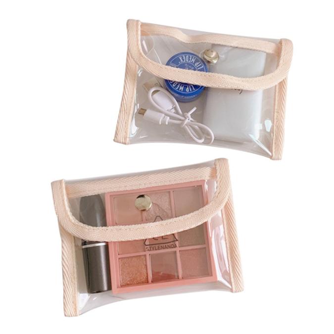 Модный ПВХ кошелек для монет женский прозрачный кавайный кошелек для карт держатель для ключей сумка для хранения девочек прозрачный маленький мешочек кошельки MIT