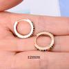 Маленькие серьги-кольца для девочек, крошечное кольцо для пирсинга хряща, кольцо-гвоздик, раковина, мочка уха, козелок, круг, женские кольца