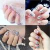 AB Flatback Glass Nail Art Стразы Разноцветные Смешанные Алмазные Драгоценные Камни Синие Фиолетовые Кристаллы Для Украшения Ногтей Сделай Сам