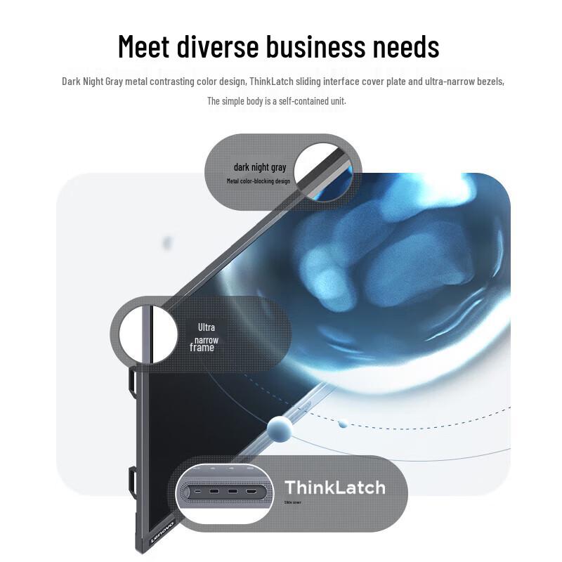Lenovo Thinkplus 65-inch All-in-One Interactive Meeting Display (CN version)