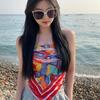 Square Sun Protection Scarf Beach Sun Protection Headscarf Versatile Headband  Summer