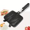 Gas Non-Stick Sandwich Maker Iron Bread Toast Breakfast Machine Waffle Pancake Baking Barbecue Oven Mold Grill Frying Pan