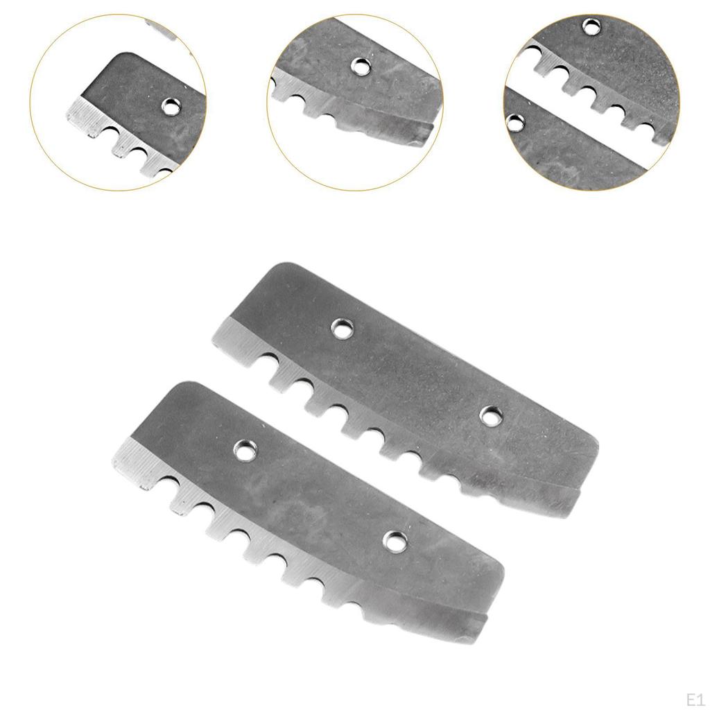 2 шт. 8-дюймовых лезвий ледобуров Практичные, легко устанавливаются и заменяются Надежные