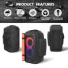 Speaker Dust Cover Zipper Closure Portable Speaker Dust Case Anti-Slip Double-Sided Speaker Storage Bag for Jbl PARTYBOX 110/120