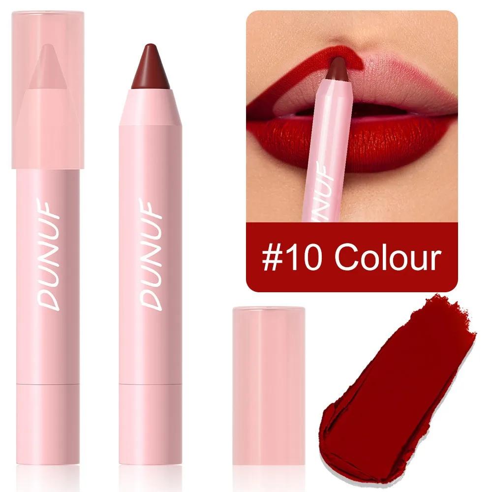 Nude Brown Lip Liner Pencil 18 Red Contour Tint Labial Makeup Waterproof Matte Lipstick Crayon Pen Lip Contouring Cosmetic