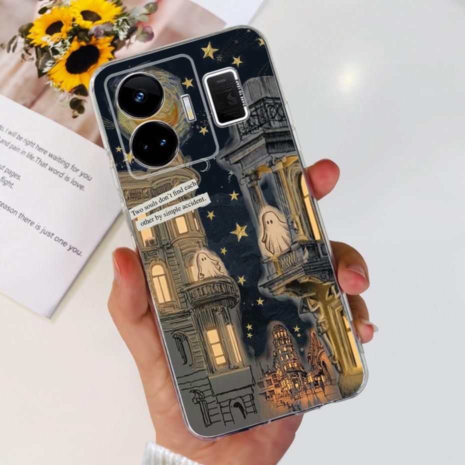 Для Realme GT3 RMX3709 Крутой Мультяшный Чехол-Дракон Для Realme GT 3 GT3 240W 5G Мягкие Силиконовые TPU Чехлы