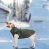 Dog Cotton Coat Thickened Dog Cotton Coat Chest and Back Integrated Cotton Vest Winter Dog Clothes