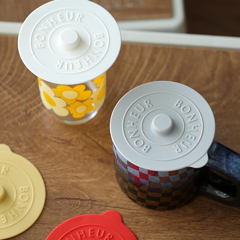 1 X силиконовые крышки для чашек, стеклянная крышка для напитков, антипылевая кофейная кружка, универсальная