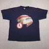 Винтажная футболка St Louis Cardinals Мускатный орех Сделано в США Мужская 2XL Синяя 90-е 1996