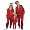 Семейный рождественский комплект пижам, 2 предмета, одежда для сна, наряд, костюмы на рождественскую тематику, удобная домашняя одежда для взрослых и детей