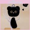 Plush Siamese Cat Tail Keychain With Soft Pp Cotton Fill For Cute Animal Collectors