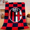 1PC 1909 Football Club Flannel Blanket Gift, Suitable for Both Men And Women, Soft Ideal for Beds And Sofa, Birthday Or Christmas Gift