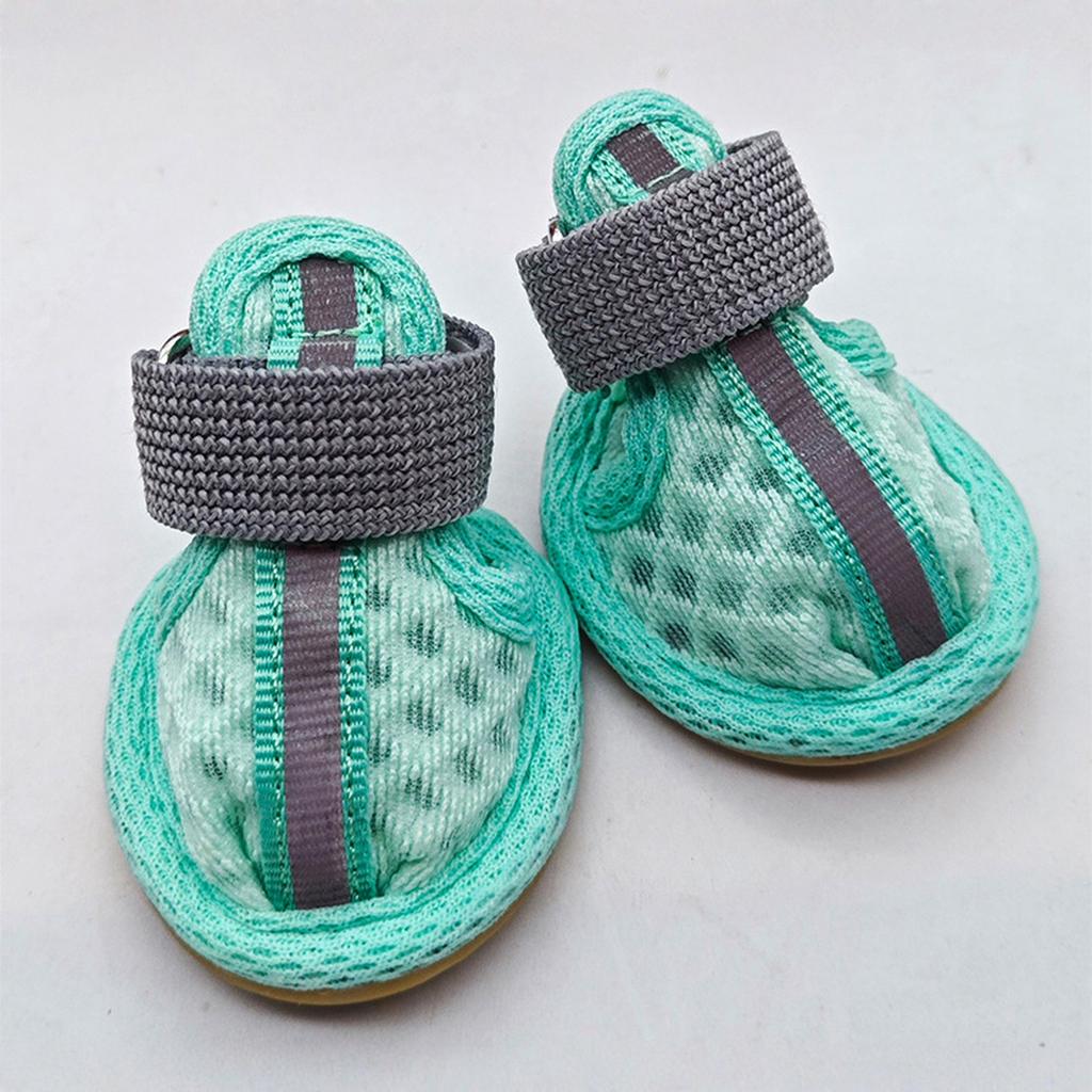 Sandals: Ultra-Breathable Mesh Shoes For Small Dogs (Teddy/Bichon)
