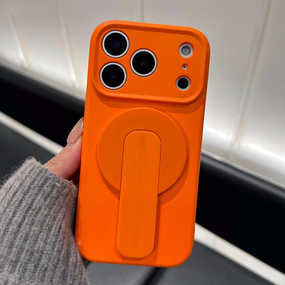 Жидкий силиконовый держатель-захват Мягкий матовый чехол для Apple iPhone 17 Air 16 Plus 15 14 13 12 Pro Max 11 2-в-1 Для чехла с покрытием Magsafe Charge