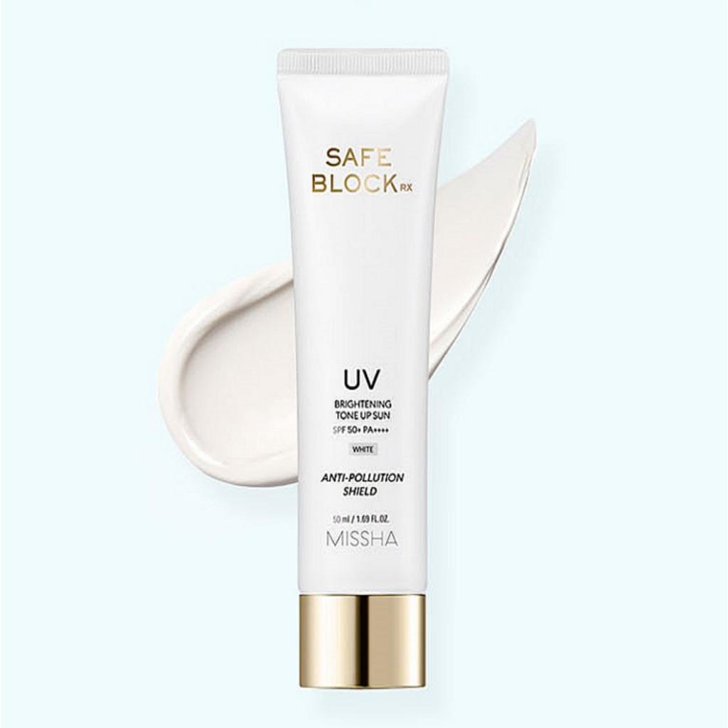 MISSHA SAFE BLOCK RK UV BRIGHTENING TONE UP SUN, UV COVER TONE UP SUN, UV ROSY TONE UP SUN SPF 50+ PA++++ 50ml