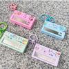 Cartoon Animal Electronic Piano Keychain Multicolor Music Toy Cute Keyring Pendant  Gift