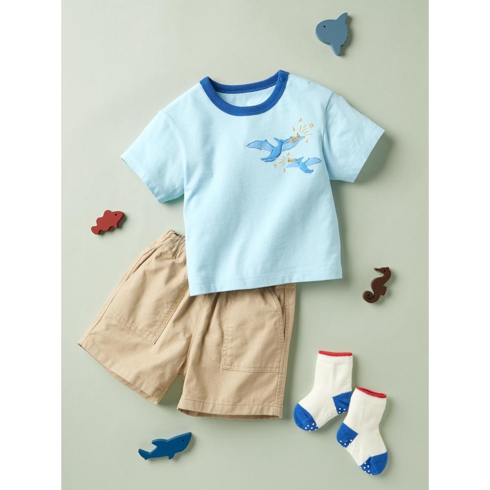 Uniqlo Футболка Japan Air Rhythm Cotton с круглым вырезом