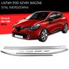 Side Window Moldings Stainless Steel Chrome Renault Clio 4 Hb 2012