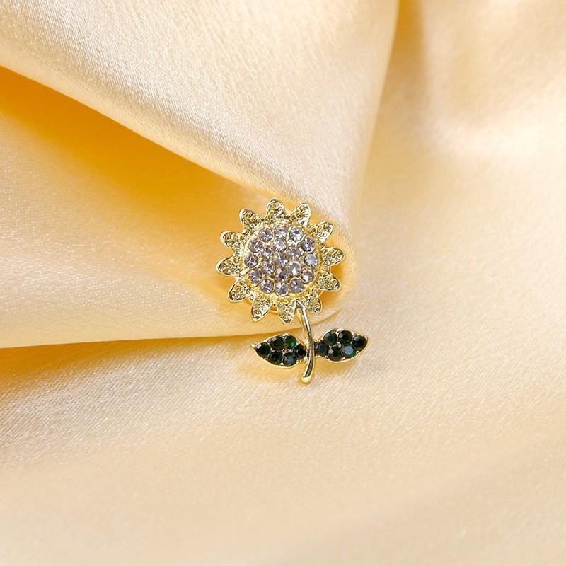 Выиграйте чемпионат одним махом, брошь-подсолнух с антибликовой пряжкой, простой фиксированный корсаж высокого класса, ювелирные изделия с подвесками без пряжки