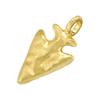 ZHUKOU For DIY Bracelet Necklace Brass Golden-plated Metal With CZ Zirconia Pendant Jewellery Handmade Accessories:VD1672-81