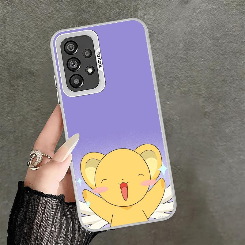 Чехол для телефона Cardcaptor Sakura, милая девушка, мягкий, для Samsung A17 A16 A15 A14 A13 A57 A56 A55 A54 A53 A37 A36 A35 A34 A33 A26 A25 A24